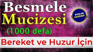 BESMELE DİNLE 1000 DEFA En Faziletli Dualar