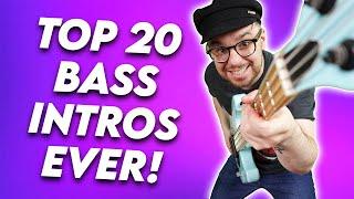 20 INCREDIBLE BASS INTROS!