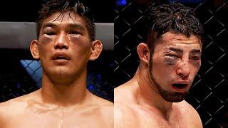 The MOST BRUTAL FIGHT IN ONE?  Aung La N Sang vs. Ken Hasegawa