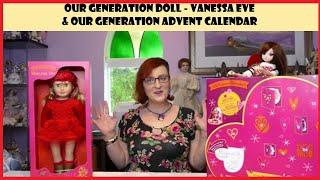 Our Generation Doll Vanessa Eve & Christmas Our Generation Doll Advent Calendar Xmas Doll Accessory