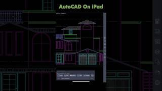 Learn AutoCAD On iPad  #shorts #autocad #cad #ipad #ipadpro #designgorhythm #2d #drawing