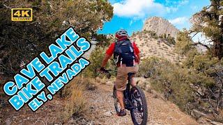 Amazing Scenic Bike Trails - Cave Lake State Park MTB Trails in Ely, NV - Luna Cycle X1 Enduro