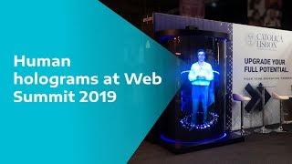 Holographic Humans at Web Summit 2019 | HYPERVSN