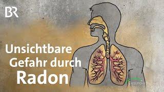 Eine der gefährlichsten Ursachen für Lungenkrebs: Was ist Radon? Die Gefahr aus dem Boden | BR