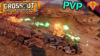 Crossout Best Moments - PvP Multiplayer Gameplay 2022 - PvP Battles 165 - No Commentary