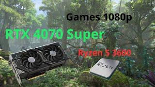 Ryzen 5 3600 & RTX 4070 SUPER - 1080p Benchmark