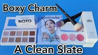 Boxy Charm by IPSY January 2025 Start The Year with a Clean Slate - Makeup & Skin Care with Swatches