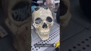 scary skull #skull #scary #viral #halloween2022 #halloween #halloweendecor #skeleton