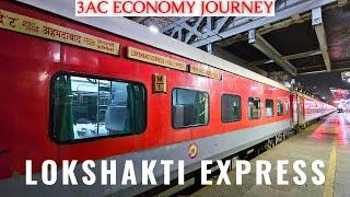 Mumbai to Ahmedabad : Full Journey : 22927 Lokshakti Express : 3E Journey : India Railways