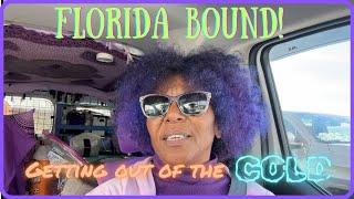 Day 1: NY to FLORIDA - Sunshine, Cold Weather and Road Challenges - Solo Van Travel