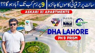 DHA Lahore Phase 9 Prism: Askari XI Apartments Latest Construction Update (June 2024)