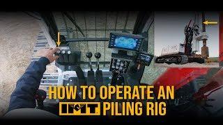 Piling Rig Operation - How to operate a Piling Rig in Bored Pile Method