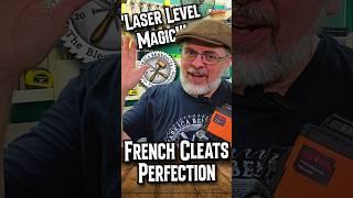 Level Up Your Workshop: DOVOH Laser Level 360 Self Leveling & French Cleat Synergy! #diywoodworking