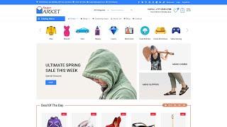 Super Market - One click demo import - Best Wordpress Ecommerce website