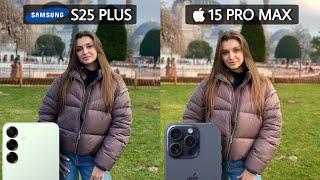 Samsung Galaxy S25 Plus Vs iPhone 15 Pro Max Camera Test Comparison