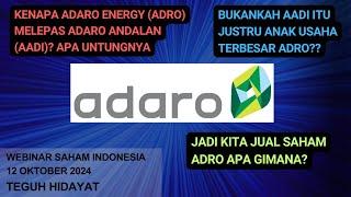 Saham ADRO vs AADI: Mending Pilih Mana??