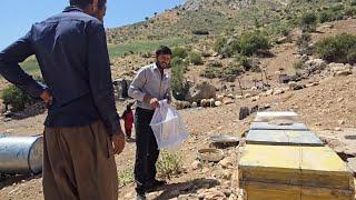 Atabek's trip to the city to repair the refrigerator and buy materials for the kitchen