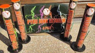 "Pyro Junk Extreem - Bonbridge Vuurwerk" 30mm Singleshots