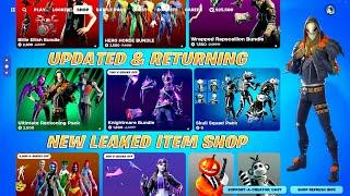 ALL New LEAKED & UPDATED Item Shop (Halloween Bundles, Fallen Heroes, Ultimate Pack, Skull Squad)