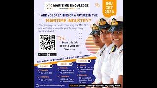 IMU CET 2024 Coaching | Maritime Knowledge Powerd by Virtual Guru