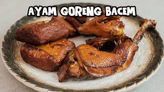 Resep Ayam Tahu Tempe Goreng Bacem Khas Yogyakarta [ 99,7% Jossss !! ]