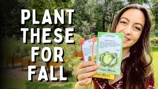 What to Plant Now for the Fall Vegetable Garden | Growing a Fall Garden in the Greenhouse!