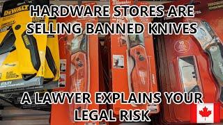 Hardware Stores Are Selling Banned Knives - A Lawyer Explains Your Legal Risk