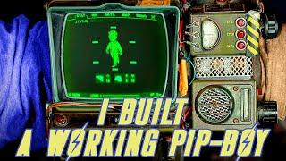 I BUILT A WORKING PIP-BOY | Project Log/Demo