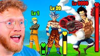 GOKU vs. NARUTO vs. LUFFY (POWER LEVEL COMPARISON)