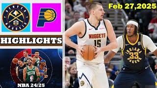 HIGHLIGHTS | Denver Nuggets vs Indiana Pacers | NBA Season 2025