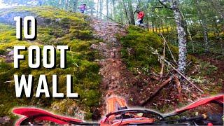 The BIGGEST WALL I've EVER HIT | Technical Enduro Singletrack