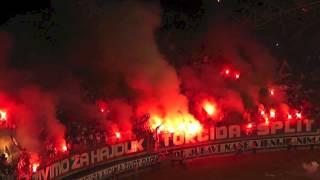 HD - Big Pyro Show from Torcida Split (Hajduk Split vs. Inter Mailand 0:3)