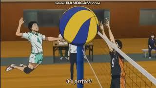 Oikawas insane set to Iwaizumi