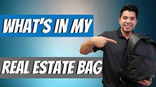 What Is In My Real Estate Bag? My Everyday Tools As A Realtor