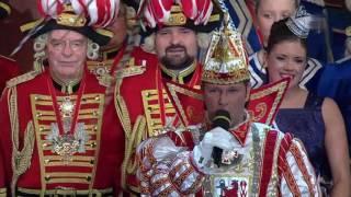 Düsseldorfer Prinzenpaar Christian III. und Venetia Alina bei Düsseldorf Helau 2017