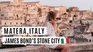 You NEED to visit MATERA  | JAMES BOND Stone City | Travel Guide | Day Trip from Bari | Italy VLOG