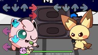 【FNF】Pichu & Jigglypuff sings Kastimagina【UTAU Cover】