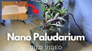 How to make a nano Paludarium - Build Video