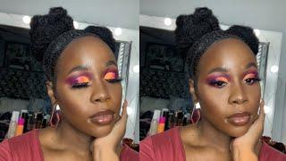 BERRY TROPICAL EYE + TAMMI X MAKEUP REVOLUTION TROPICAL TWILIGHT