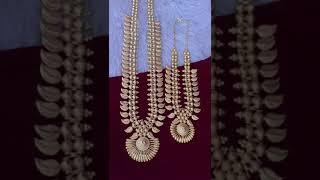 wow soo beautiful jewellery order place now#jewellery #shortsviral #aaram #mangacollection