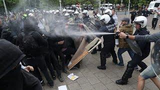 Gilets Jaunes clash with police in Brussels amid European elections