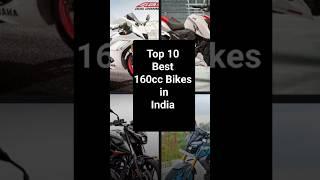 Top 10 Best 160cc Bikes in india #trending #viral #shortfeed #shorts