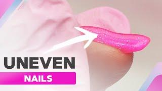 How to fix BUMPY NAILS and avoid SHRINKAGE? | Manicure and BASE COAT technique