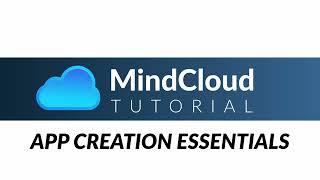 MindCloud Tutorial - How to Create an App