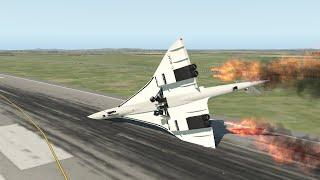Pilot Makes Fatal Error After Takeoff with the Concorde in X-Plane 11