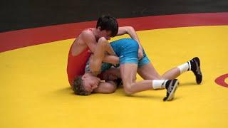 Wrestling / Ringen, DM 2023, Jugend A, 51 kg, Freestyle, Kling - Shifadugov