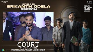 Director Srikanth Odela Speech At Court - State Vs A Nobody Grand Pre Release & Trailer Launch Even