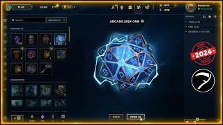 50x Arcane 2024 Orbs (Worlds 2024 Mega Orb Bundle) opening - League Of Legends