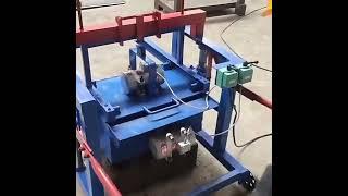 China factory supply new model semi-automatic hollow brick making machine