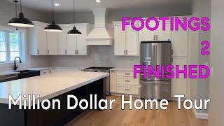 FOOTINGS 2 FINISHED | The Hunter- Million Dollar New Construction Home Tour | Ep. 20